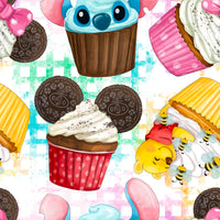 Cupcakes 1 yard CL knit 260 gsm in stock