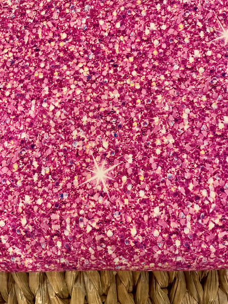 new pink glitter 1 yard CL knit 260 gsm in stock