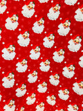 Vintage Santa  1 yard CL knit 260 gsm (Copy)