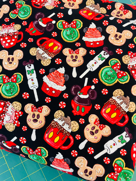 Christmas cookies 1 yard CL knit 260 gsm in stock (Copy)