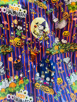 Halloween  1 yard CL knit 260 gsm Trick or treat