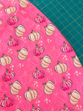 Pink Pumpkin 05 CL knit , 260 gsm, 1 yard