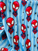 Superheroes Spider 1 yard CL knit 260 gsm