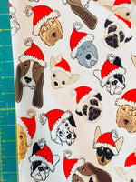 Santa Paws 1 yard CL knit 260 gsm in stock