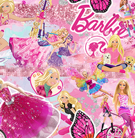 Barbie CL knit , 260 gsm, 1 yard, in stock