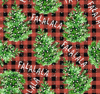 Christmas Trees FaLaLa 1 yard CL knit 260 gsm