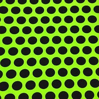 Knit Monster Green Big Dots