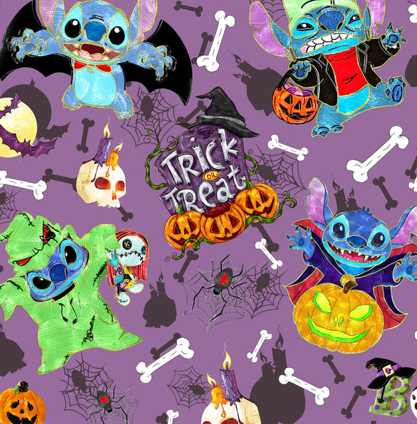 Halloween Stitch 1 yard CL knit 260 gsm in stock