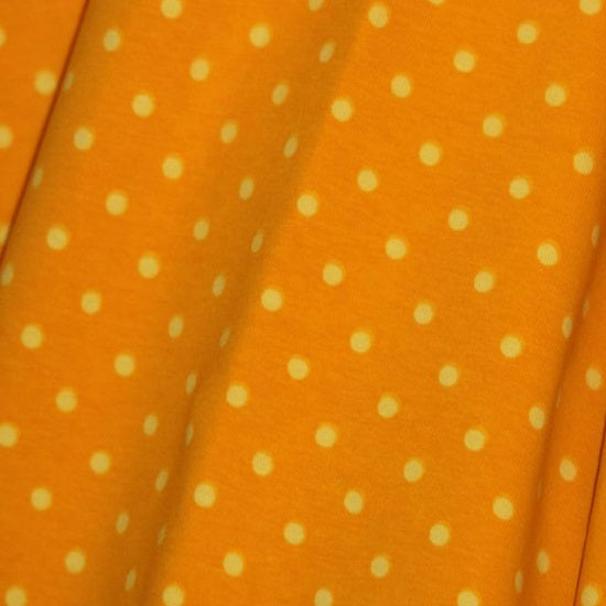 Knit Yellow / Yellow Dots