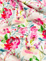 Floral new 1 yard CL knit 260 gsm