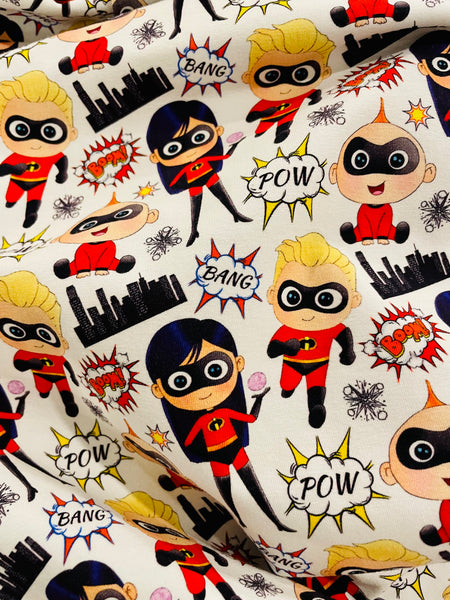 Incredibles 1 yard CL KNIT