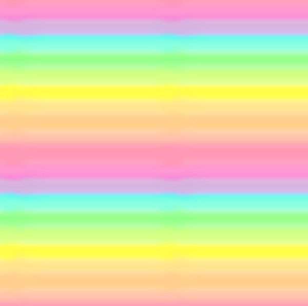 Rainbow stripes  1 yard CL knit 260 gsm